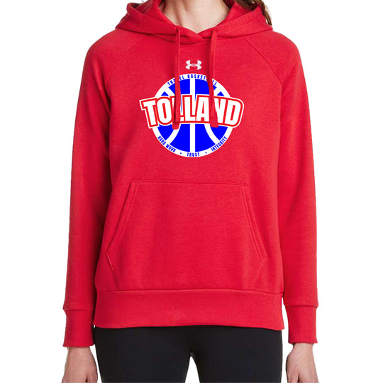 Tolland "Classic" Under Armour Ladies Rival Hoodie