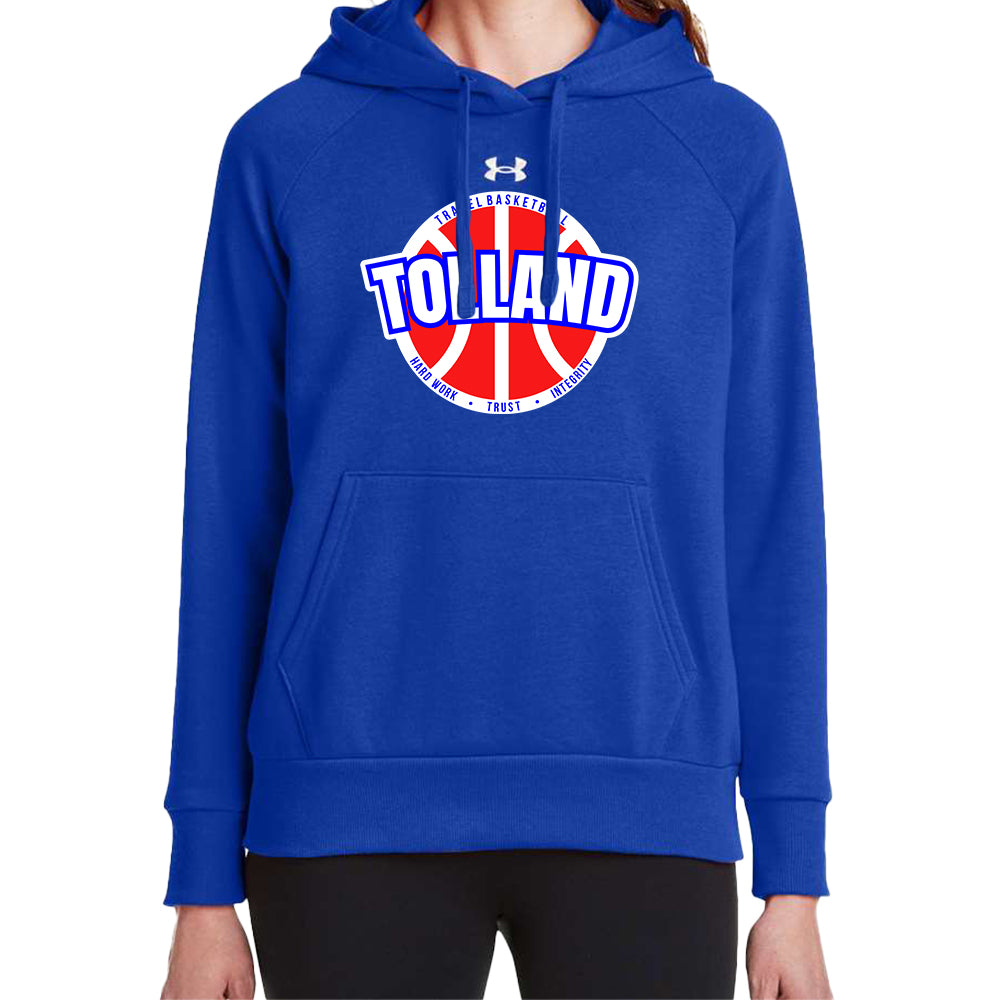 Tolland "Classic" Under Armour Ladies Rival Hoodie