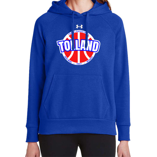 Tolland "Classic" Under Armour Ladies Rival Hoodie
