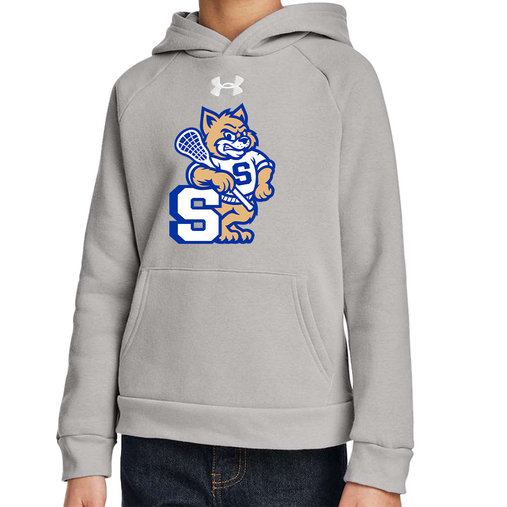 Suffield Lacrosse "NewCat" Under Armour Youth Rival Hoodie