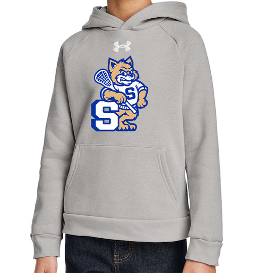 Suffield Lacrosse "NewCat" Under Armour Youth Rival Hoodie