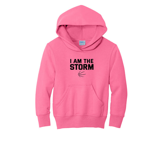 Disal Custom Youth Hoodie "I Am The Storm" - PC90YH (color options available)