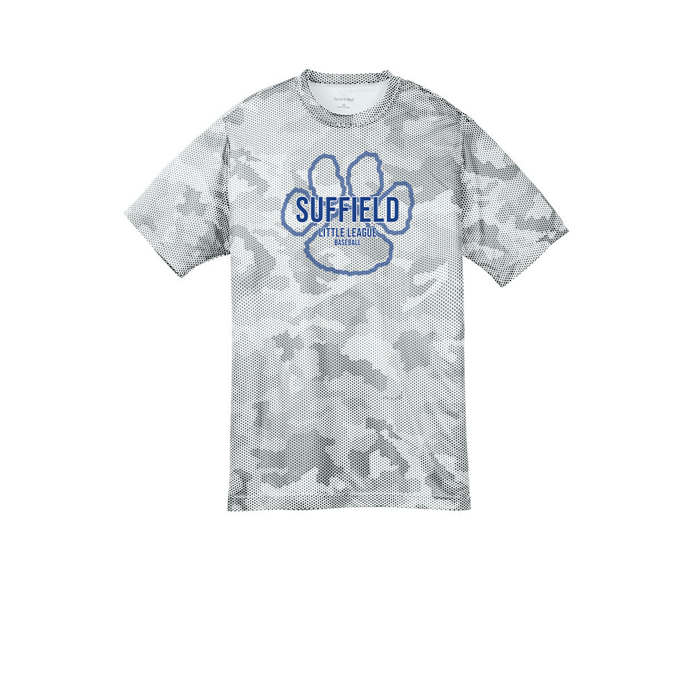 Suffield LL Youth Camp Hex Tee "Big Paw Baseball" - YST370 (color options available)