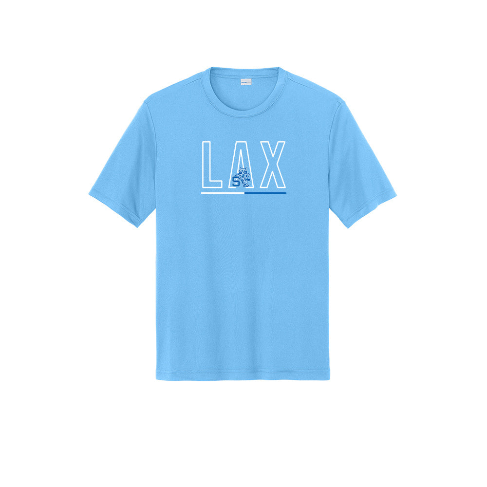 Suffield High Lacrosse - Adult Tech Tee "LAX" - ST350 (color options available)