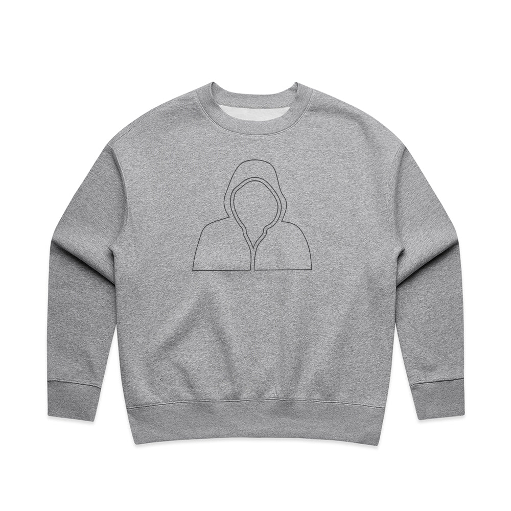 DISAL Women's Relaxed Crew