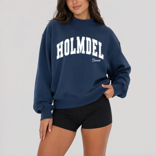 Holmdel Dance Mock Turtleneck Fleece Sweatshirt *SPECIAL ORDER*