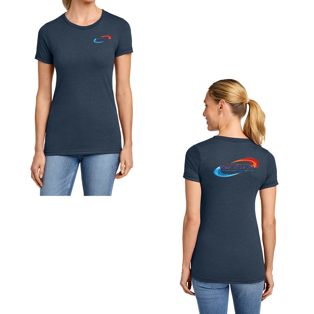 West Side Oil Softstyle Ladies CVC T-Shirt