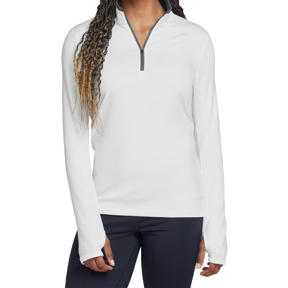 Nike Women's Dri-FIT Stretch 1/2-Zip Cover-Up