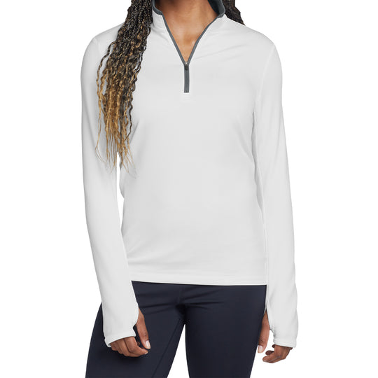 Nike Women's Dri-FIT Stretch 1/2-Zip Cover-Up