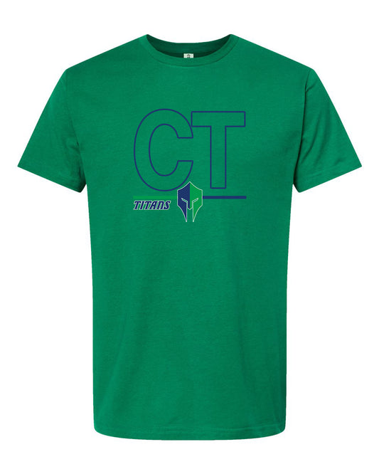 Titans Adult Tee "CT" - 202 (color options available)