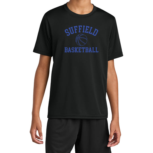 Suffield Travel "SB" Youth Tech Tee