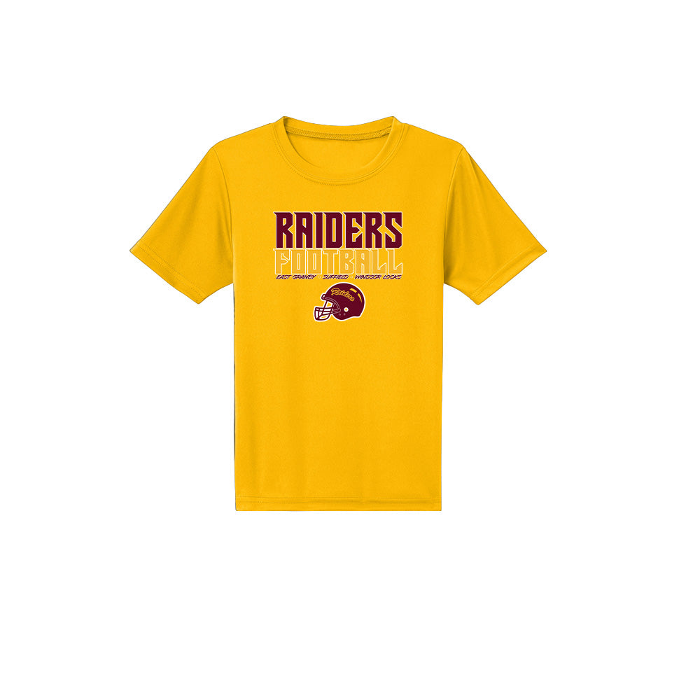 Raiders Football Youth Tech Tee