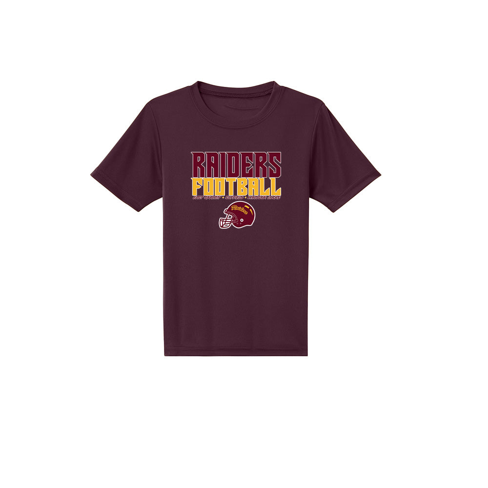 Raiders Football Youth Tech Tee