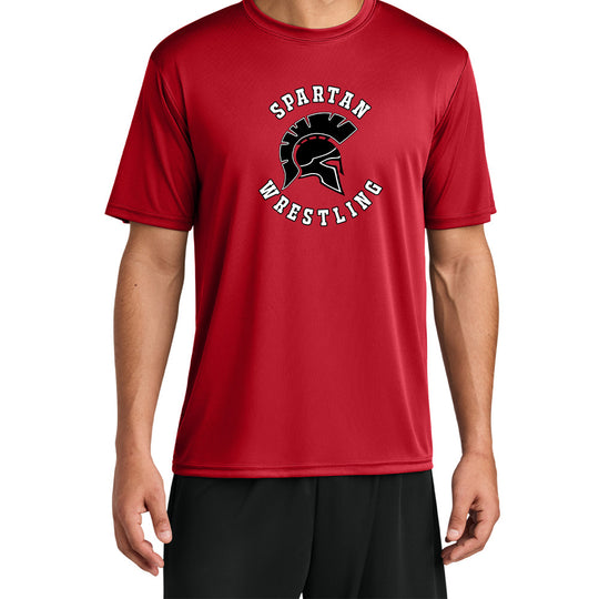Spartan Wrestling Tech Tee