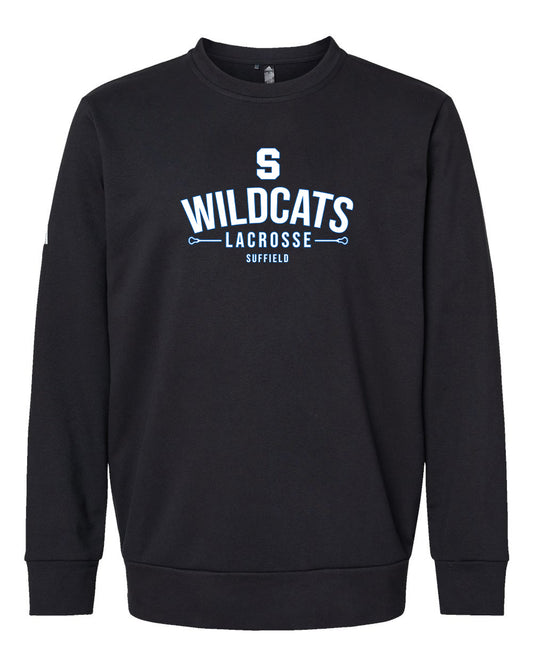 Suffield High Lacrosse - Adult Adidas Crew Neck Fleece "Classic" - A434 (color options available)