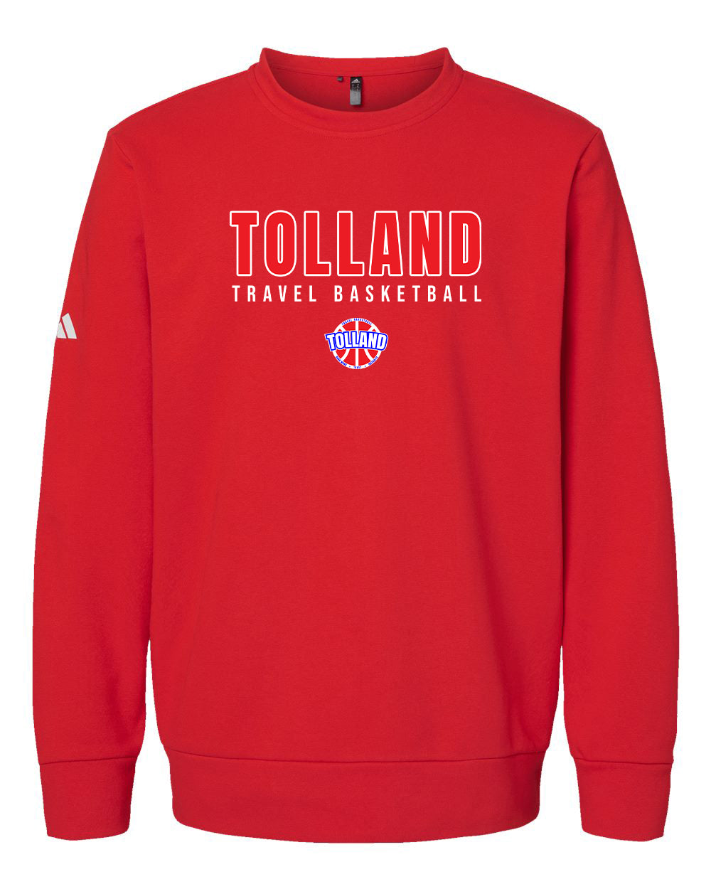 Tolland TB Adult Adidas Crewneck Sweatshirt "TTB" - A434 (color options available)