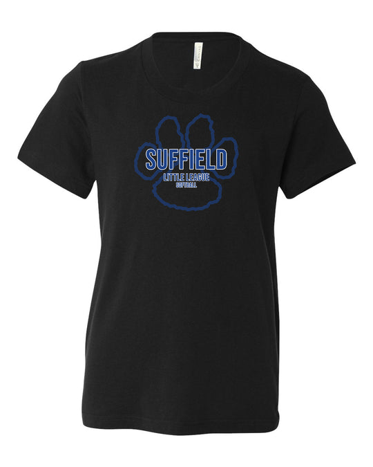 Suffield LL Youth Jersey Tee "Big Paw Softball" - 3001Y (color options available)