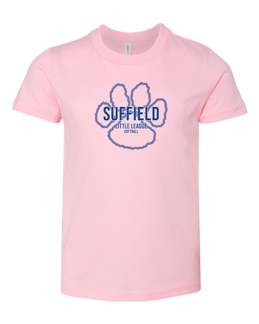 Suffield LL Youth Jersey Tee "Big Paw Softball" - 3001Y (color options available)