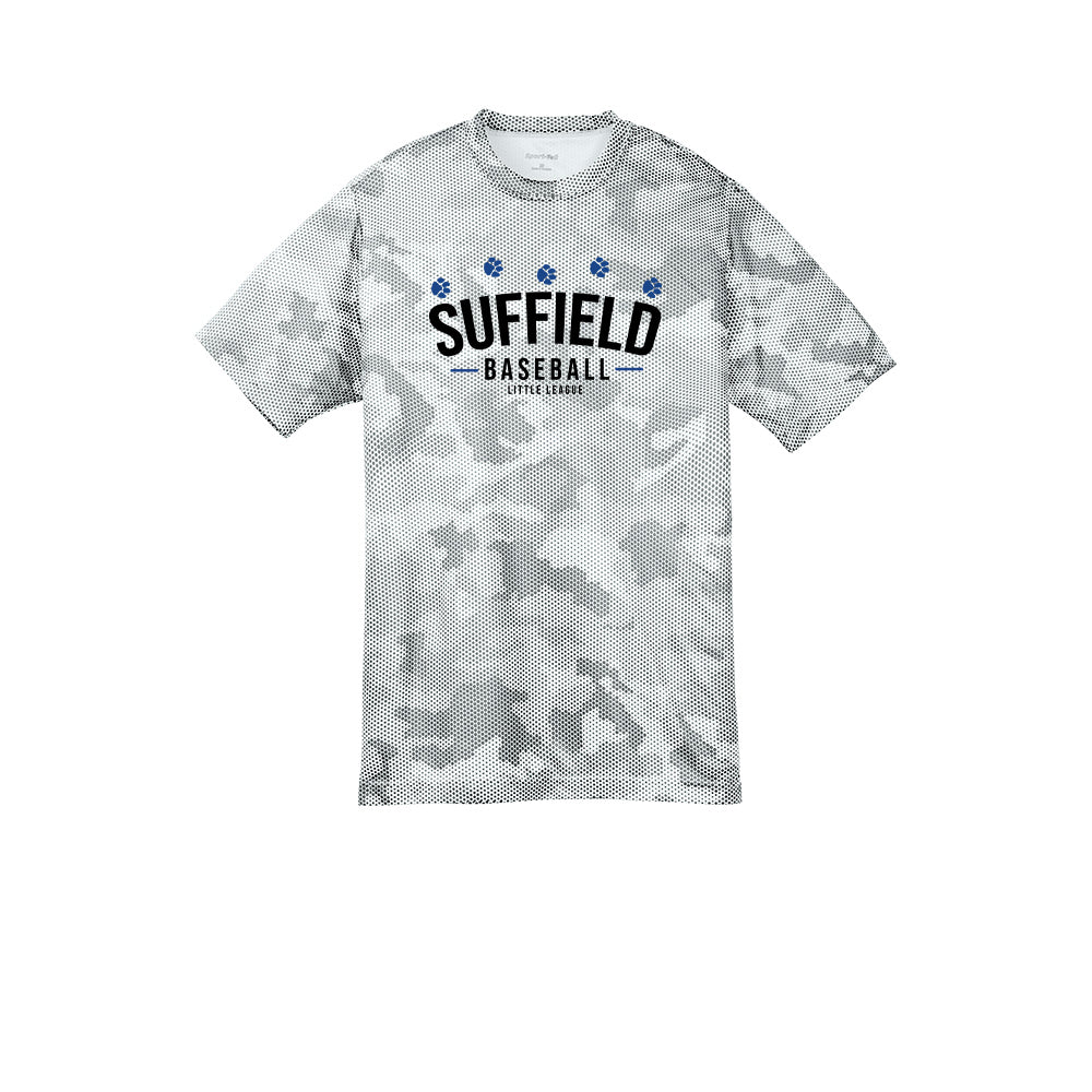 Suffield LL Youth Camp Hex Tee "Classic Baseball" - YST370 (color options available)