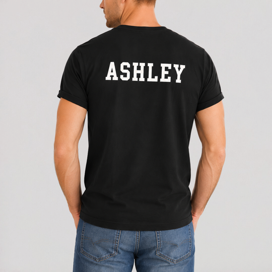 Holmdel Dance Dad Black-on-Black Tee
