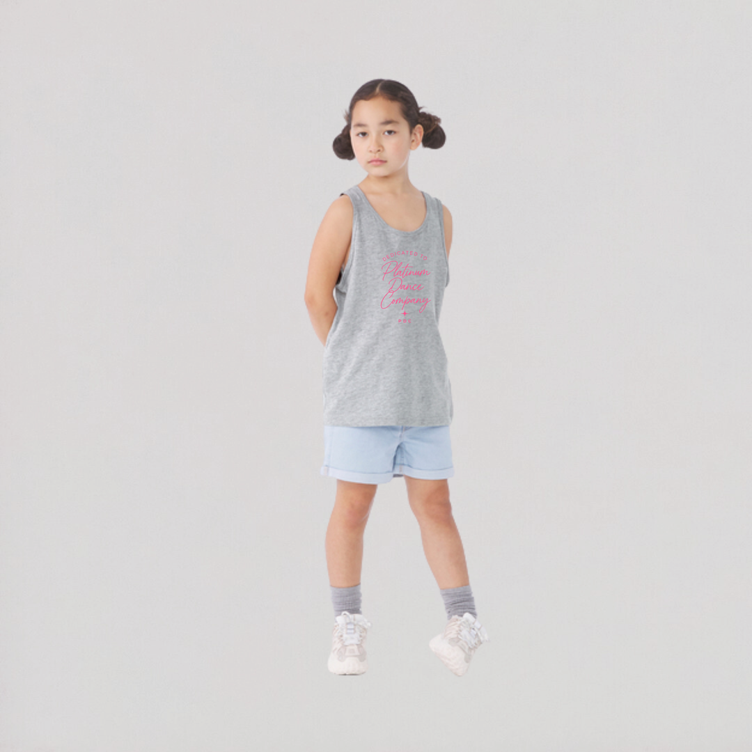 Platinum "Dedicated" Youth Tank
