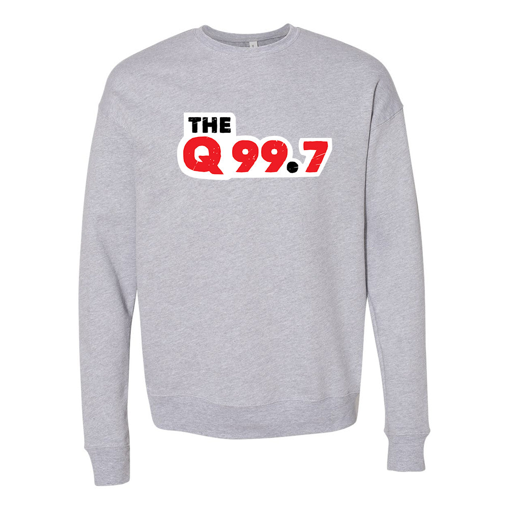 The Q 99.7 Unisex Sponge Fleece Crewneck Sweatshirt