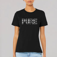 PURE "Plaid" Relaxed Tee