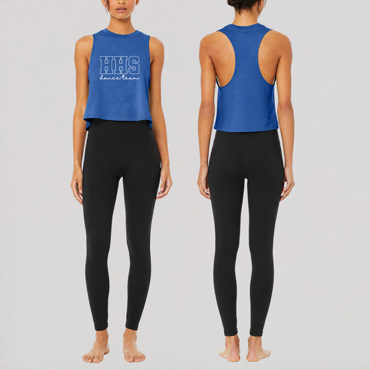 HHS Dance Team Racerback Cropped Tank