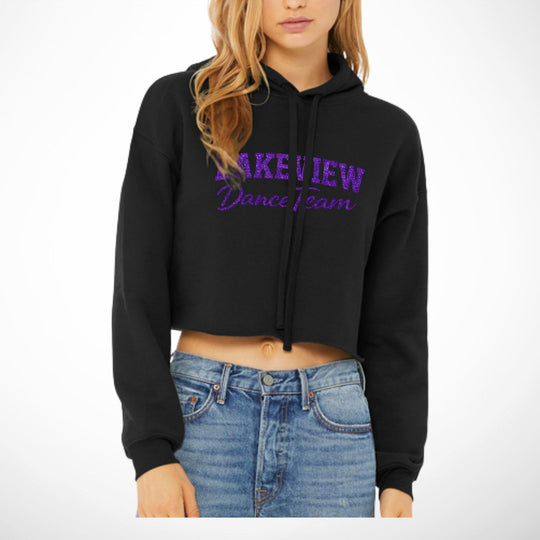 Lakeview Dance Team Cropped Fleece Hoodie