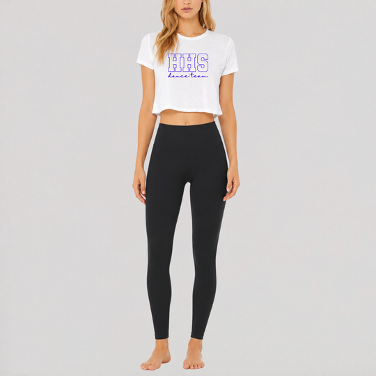 HHS Dance Team Flowy Cropped Tee