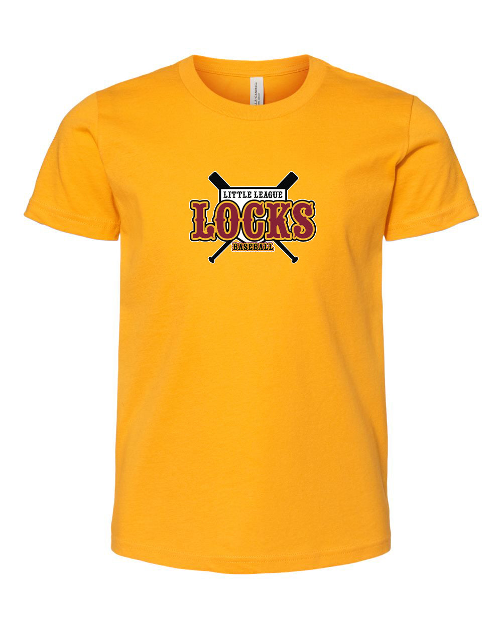 Locks Youth T-shirt "Classic Baseball" - 3001Y (color options available)