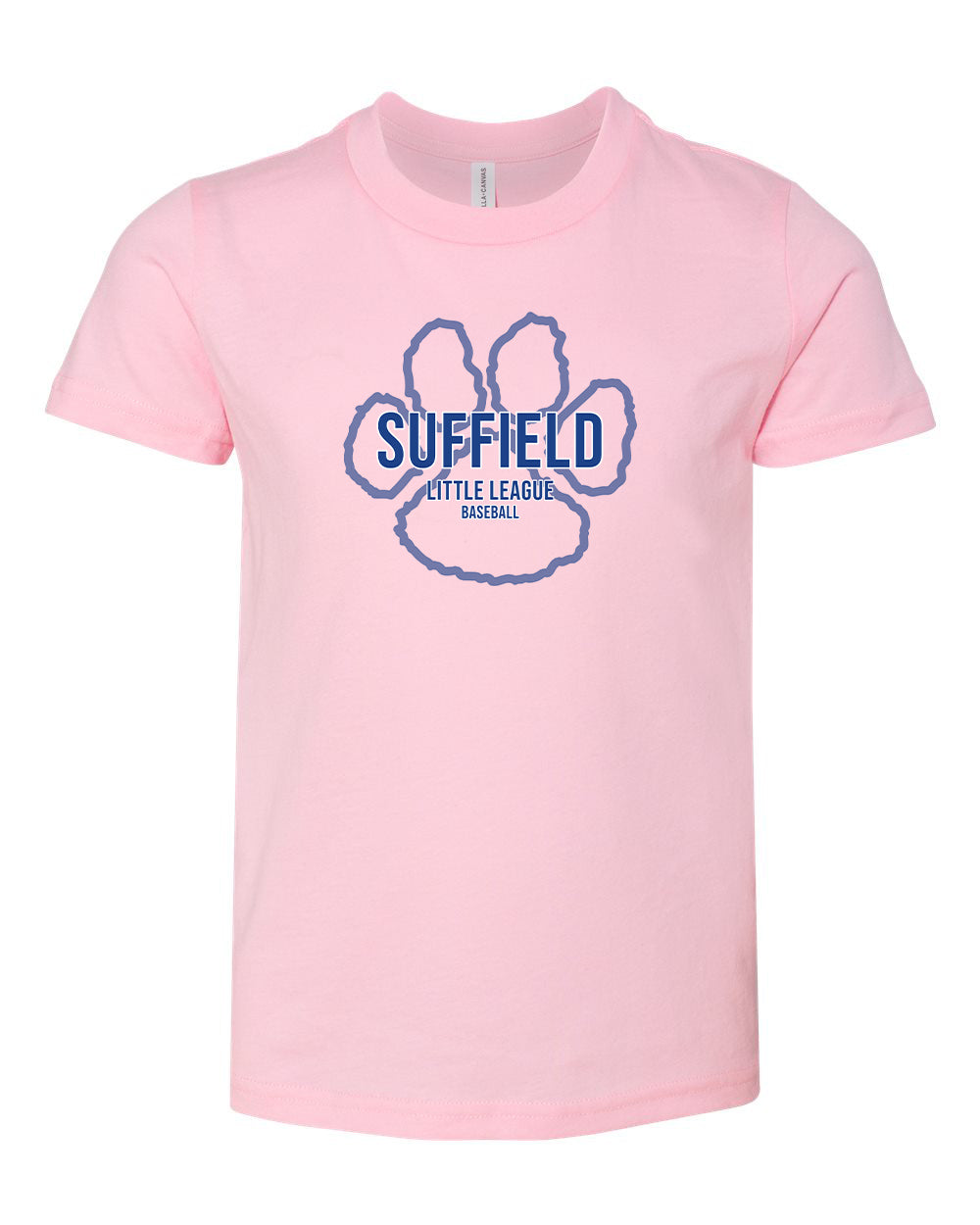 Suffield LL Youth Jersey Tee "Big Paw Baseball" - 3001Y (color options available)