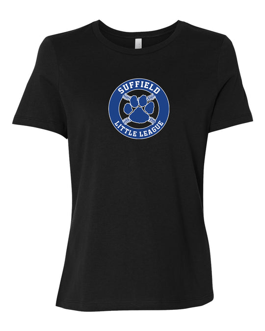 Suffield LL Ladies Relaxed Jersey Tee "Circle" - 6400 (color options available)