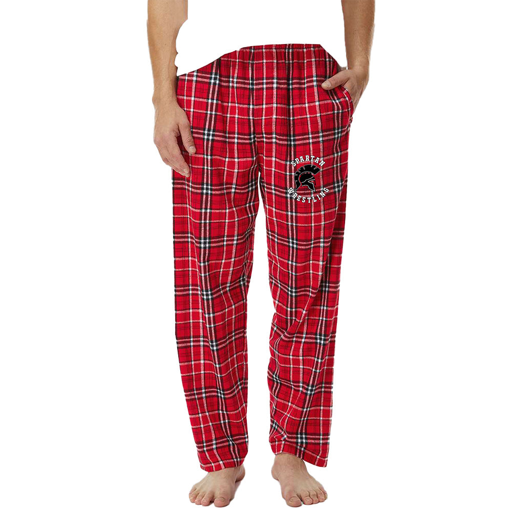 Spartan Wrestling Flannel Pant