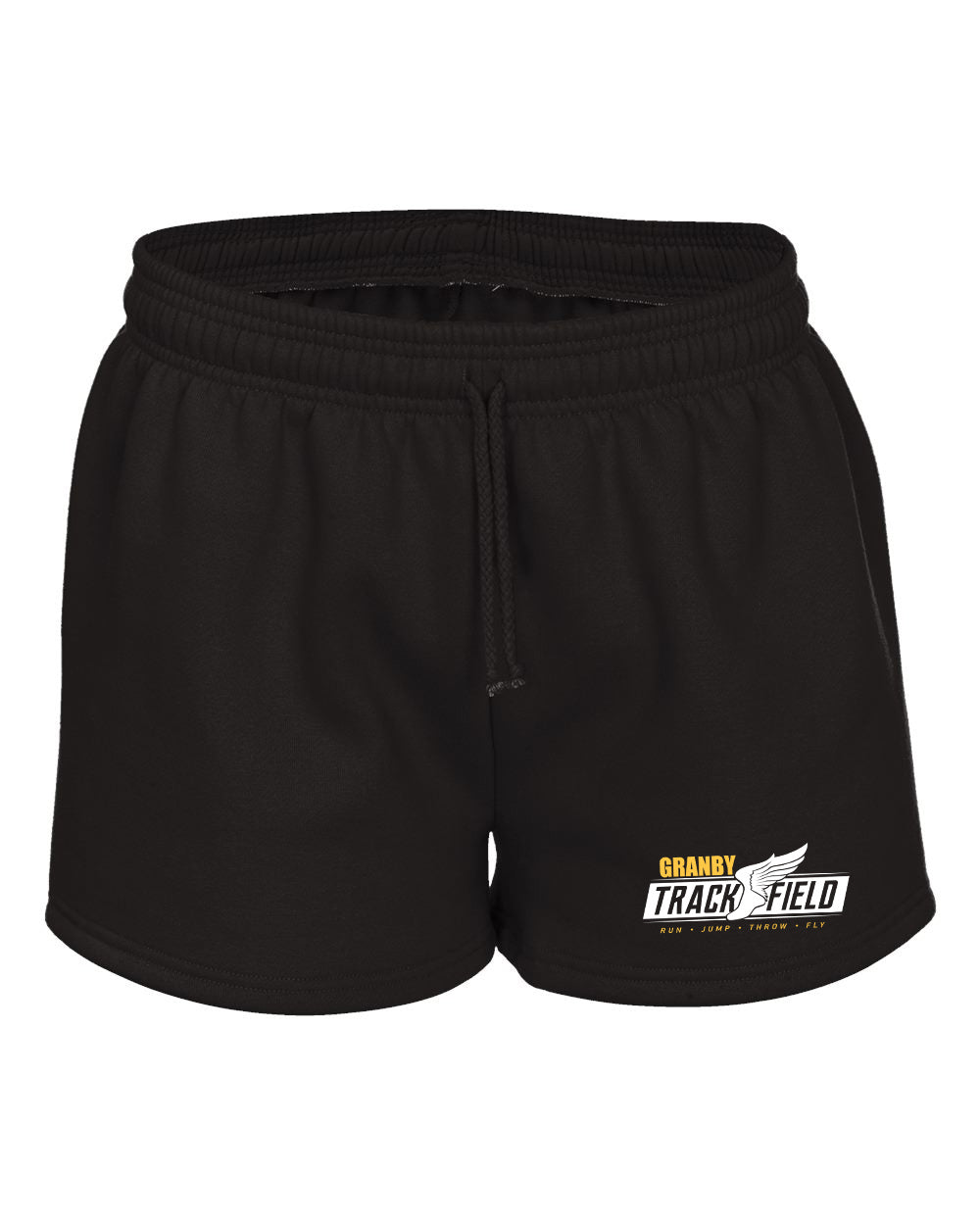 Granby High T&F Ladies Badger Athletic Fleece Shorts - 1203 (color options available)