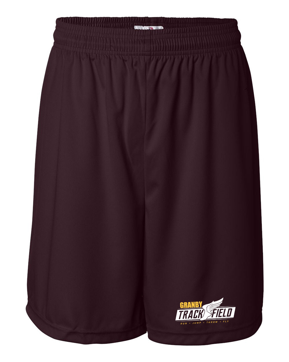 Granby High T&F Adult Badger 7”inch shorts - 4107 (color options available)