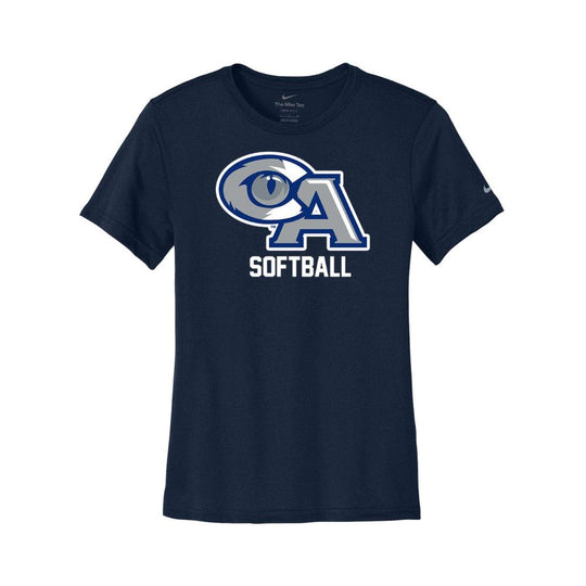 CA Softball Ladies Nike Tee