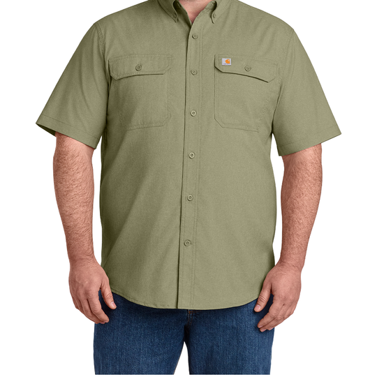 Carhartt Force® Solid Short Sleeve Shirt (Printed Logo)