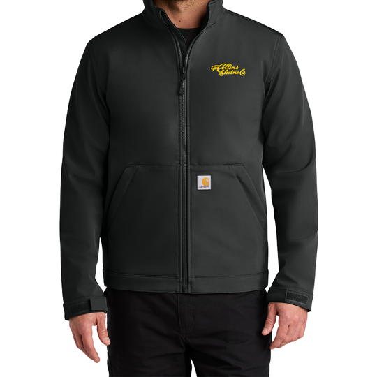 Collins Electric Carhartt® Rain Defender® Soft Shell Jacket (Embroidered)
