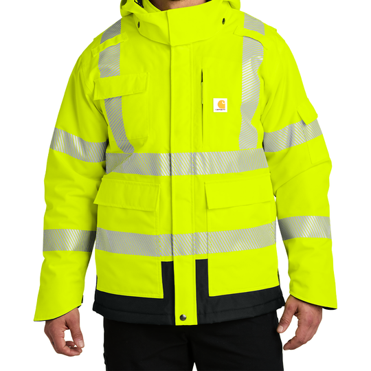 Kelly Fradet Carhartt® ANSI 107 Class 3 Waterproof Heavyweight Insulated Jacket