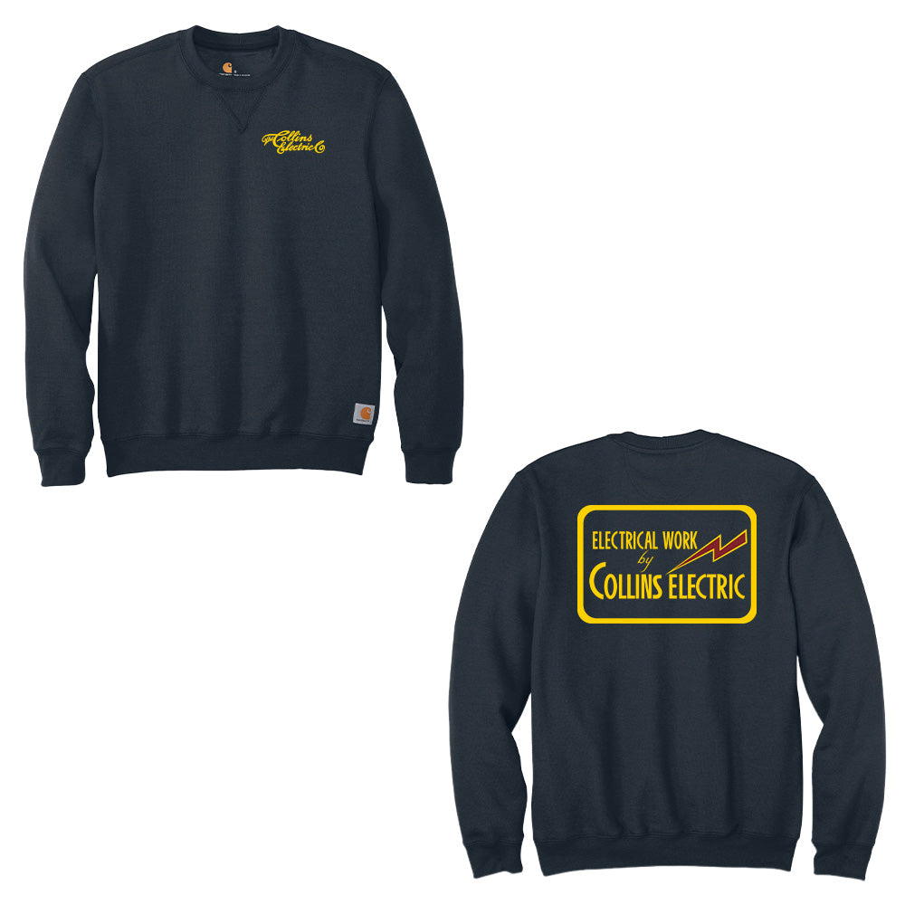 Collins Electric Carhartt® Midweight Crewneck Sweatshirt