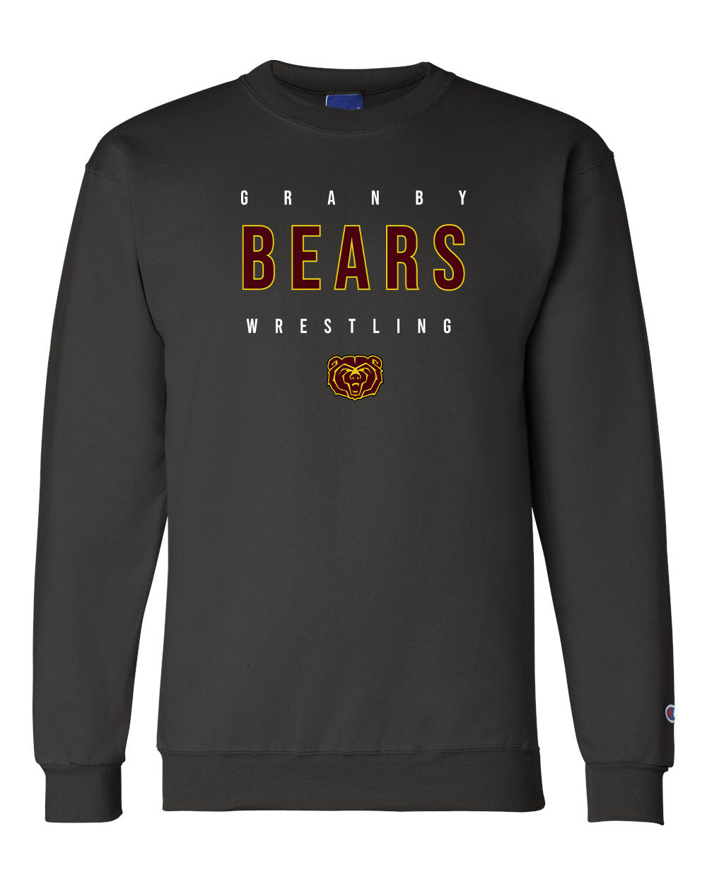 Granby High Wrestling Champion Crew Neck - S6000 (color options available)