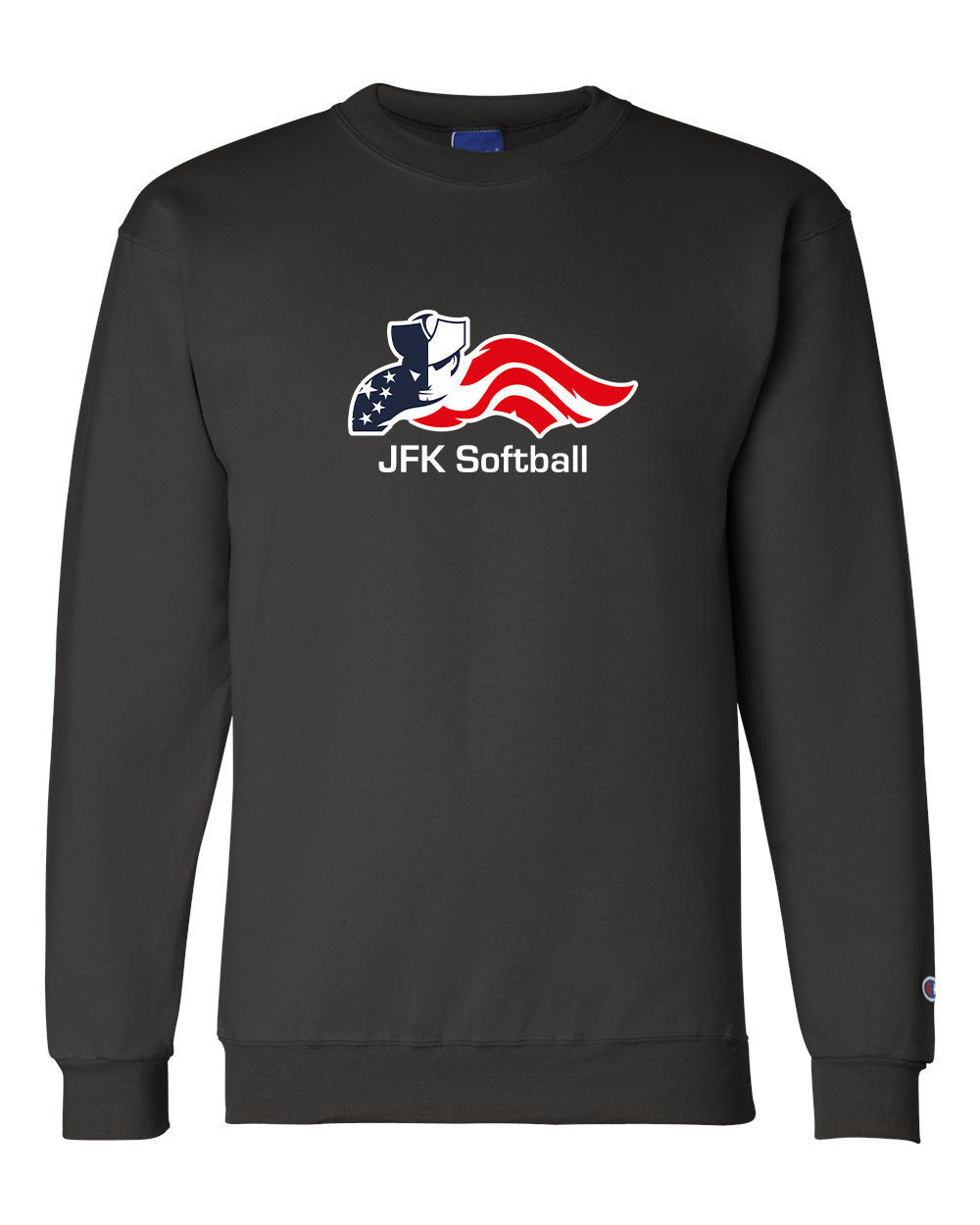 JFK Softball Adult Champion Crew Neck "Softball" - S600 (color options available)
