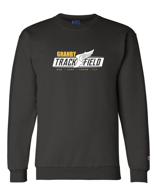 Granby High T&F Adult Champion Crew neck - S600 (color options available)