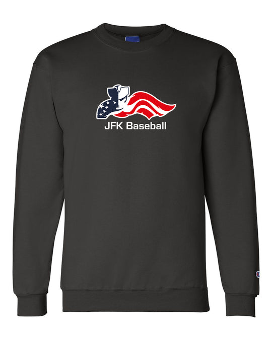 JFK Baseball Adult Champion Crew Neck "Baseball" - S600 (color options available)