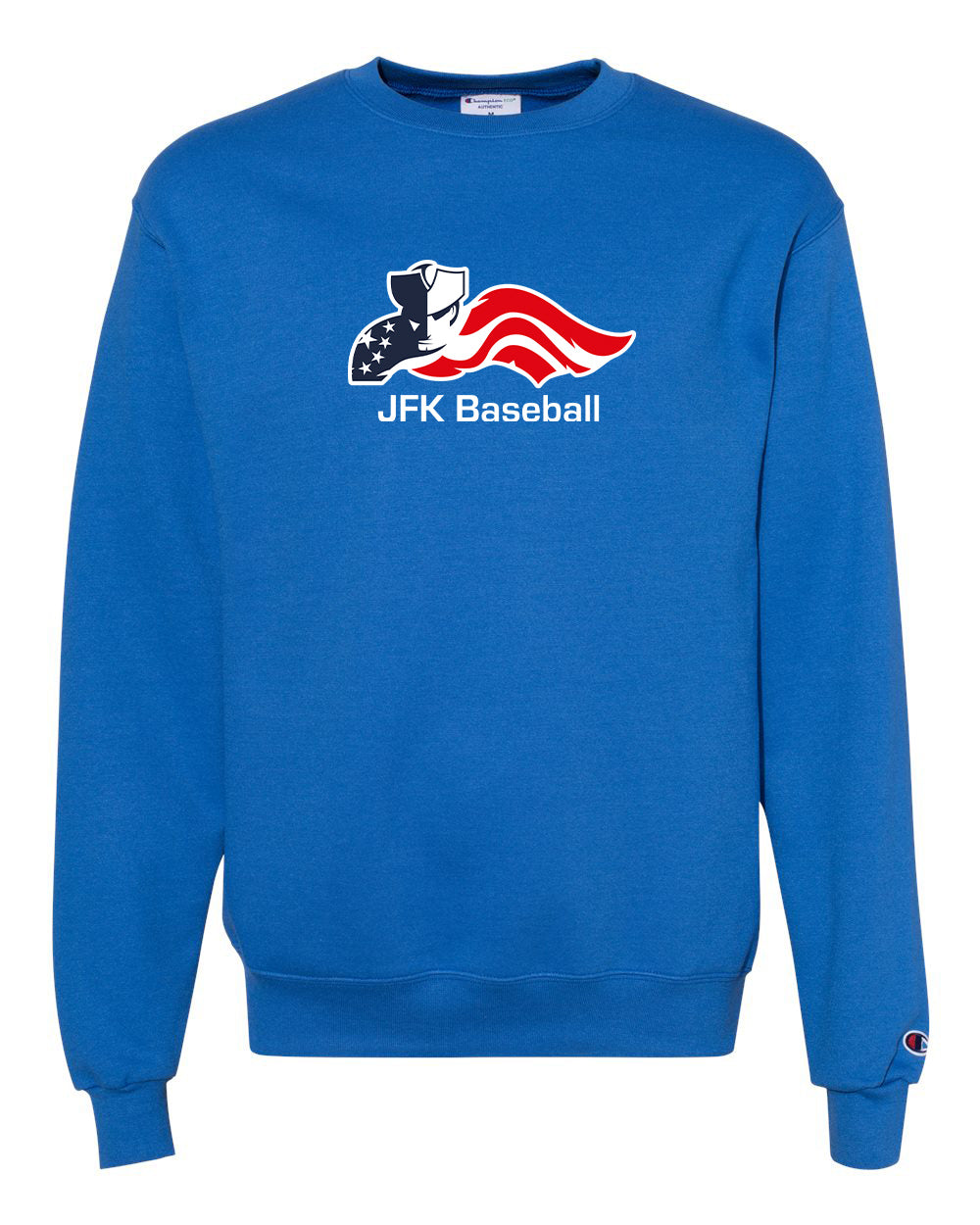 JFK Baseball Adult Champion Crew Neck "Baseball" - S600 (color options available)