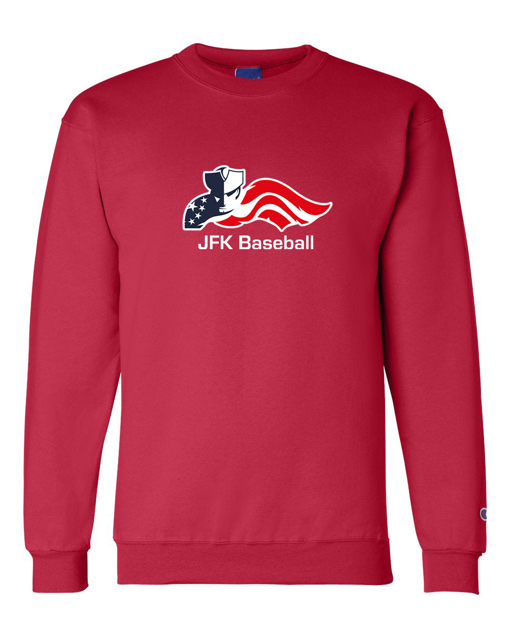 JFK Baseball Adult Champion Crew Neck "Baseball" - S600 (color options available)