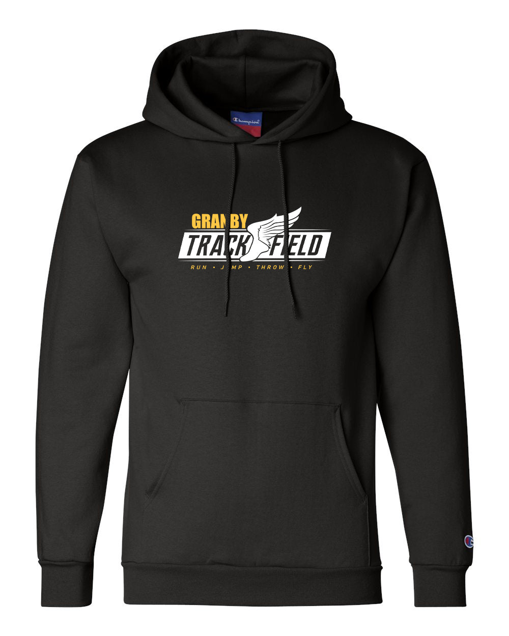 Granby High T&F Adult Champion Hoodie - S700 (color options available)