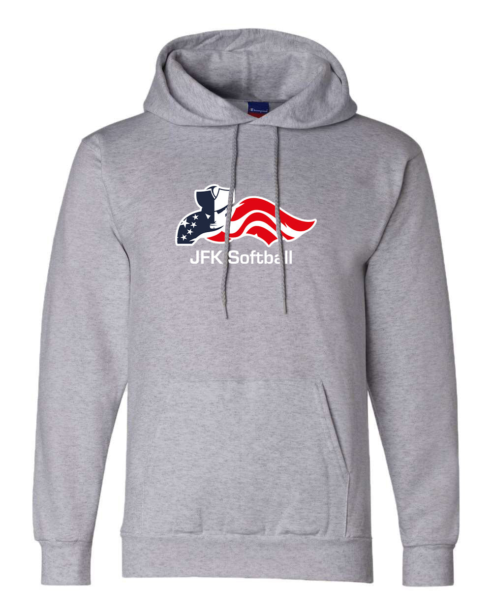 JFK Softball Adult Champion Hoodie "Softball" - S700 (color options available)