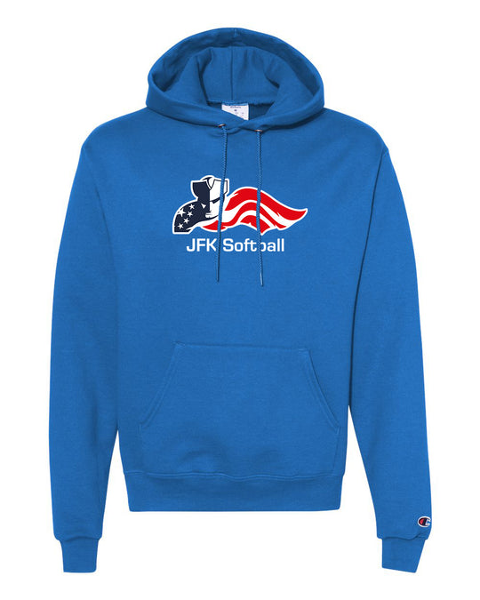 JFK Softball Adult Champion Hoodie "Softball" - S700 (color options available)